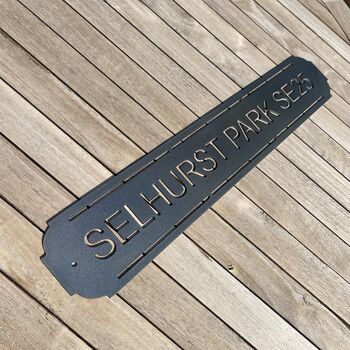 Selhurst Park Metal Football Street Sign – Designed And Made In Britain, 8 of 11