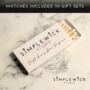 Fabulous Sister Birthday Candle Gift Set With Matches, thumbnail 5 of 7