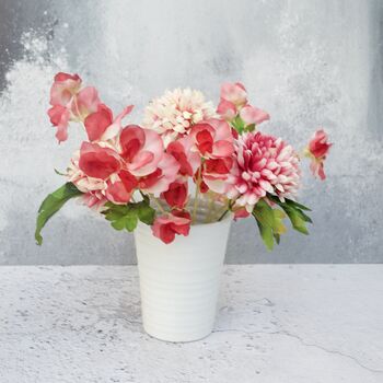 Sweet Pea And Chrysanthemum Bouquet, 4 of 7