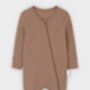 Personalised Baby Zip Sleepsuit | Embroidered Grow, thumbnail 3 of 12