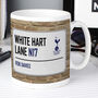 Tottenham Hotspur Street Sign Mug, thumbnail 3 of 3