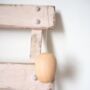 Set Of Three Hanging Wooden Eggs, thumbnail 1 of 2
