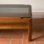 Mid Century Solid Teak Coffee Table By Myer, thumbnail 6 of 12
