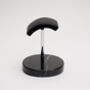 Nero Marquina Marble Watch Stand Silver, thumbnail 5 of 6