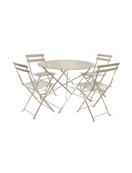 Large Bistro Set In Clay, 3 of 3