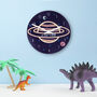 Personalised Out Of This World Space Wall Clock, thumbnail 3 of 10