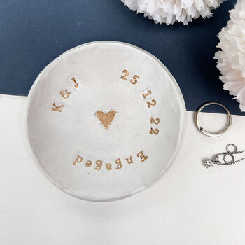Personalised Engagement Ring Dish, 9 of 11
