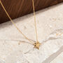 Gold Vermeil North Star Necklace, thumbnail 1 of 6