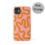 Swirl Lines Phone Case, More Colours, thumbnail 7 of 9