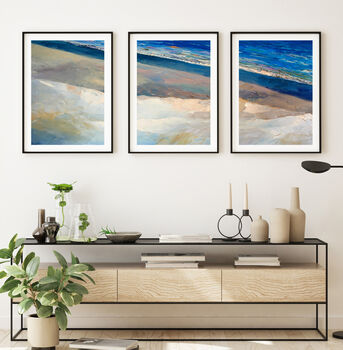 Contemporary Set Of Three Abstract Prints Posters, 4 of 12