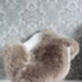 Sheepskin Rug Oyster Cappucino 100% Natural Super Soft, thumbnail 1 of 6