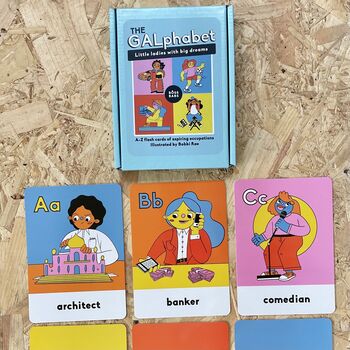 Children's Galphabet Flash Cards, 2 of 12