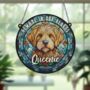 Goldendoodle Memorial Suncatcher, thumbnail 5 of 6