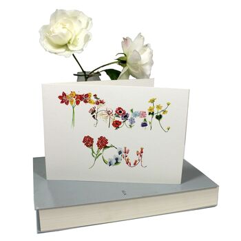 Box Set Of Assorted Thank You Greetings Cards, 7 of 8