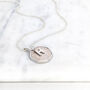 Personalised 18th / 21st Birthday 20p Initial Necklace, thumbnail 5 of 7