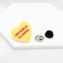 Invisible Illness Heart Pin Badge, thumbnail 7 of 9