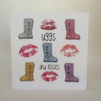 'Hugs And Kisses' All Purpose Card, 4 of 4