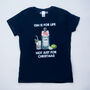 'Gin Is For Life' Christmas T Shirt, thumbnail 4 of 5