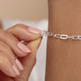 Sterling Silver Paper Plane Bracelet, thumbnail 5 of 6