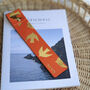 Orange And Gold Foil Bird Bookmark, thumbnail 2 of 6