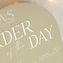 Manhattan Wedding Order Of The Day Timeline, thumbnail 2 of 4
