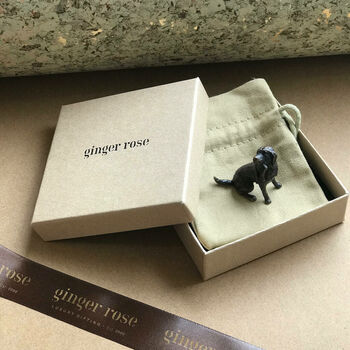 Miniature Bronze Running Hare 8th Anniversary Gift, 5 of 11