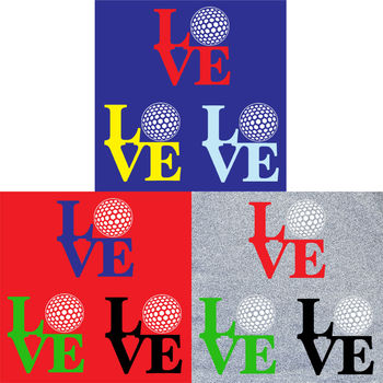 Love Golf T Shirt, 8 of 9