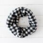 Gingham Knitted Snood/Cowl, thumbnail 5 of 11