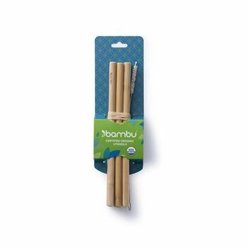 Bamboo Drinking Straws, 3 of 5