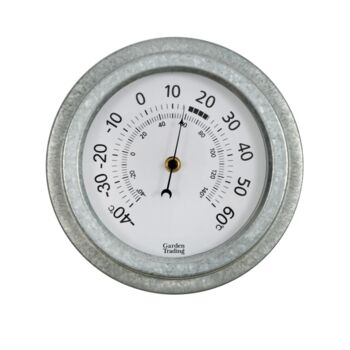 Galvanised Steel Thermometer, 3 of 3