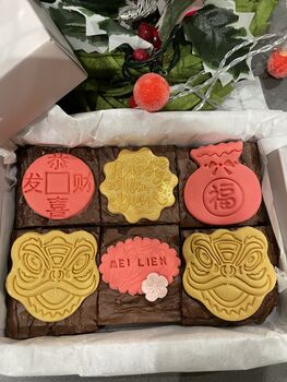 Personalised Lunar Chinese New Year Brownies, 3 of 10