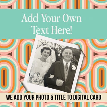 Photo To Movie Digital Download Greeting Card | Turn Your Old Photo Into A Movie, 3 of 3