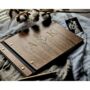 Personalised Wooden Wedding Guest Book, thumbnail 6 of 7