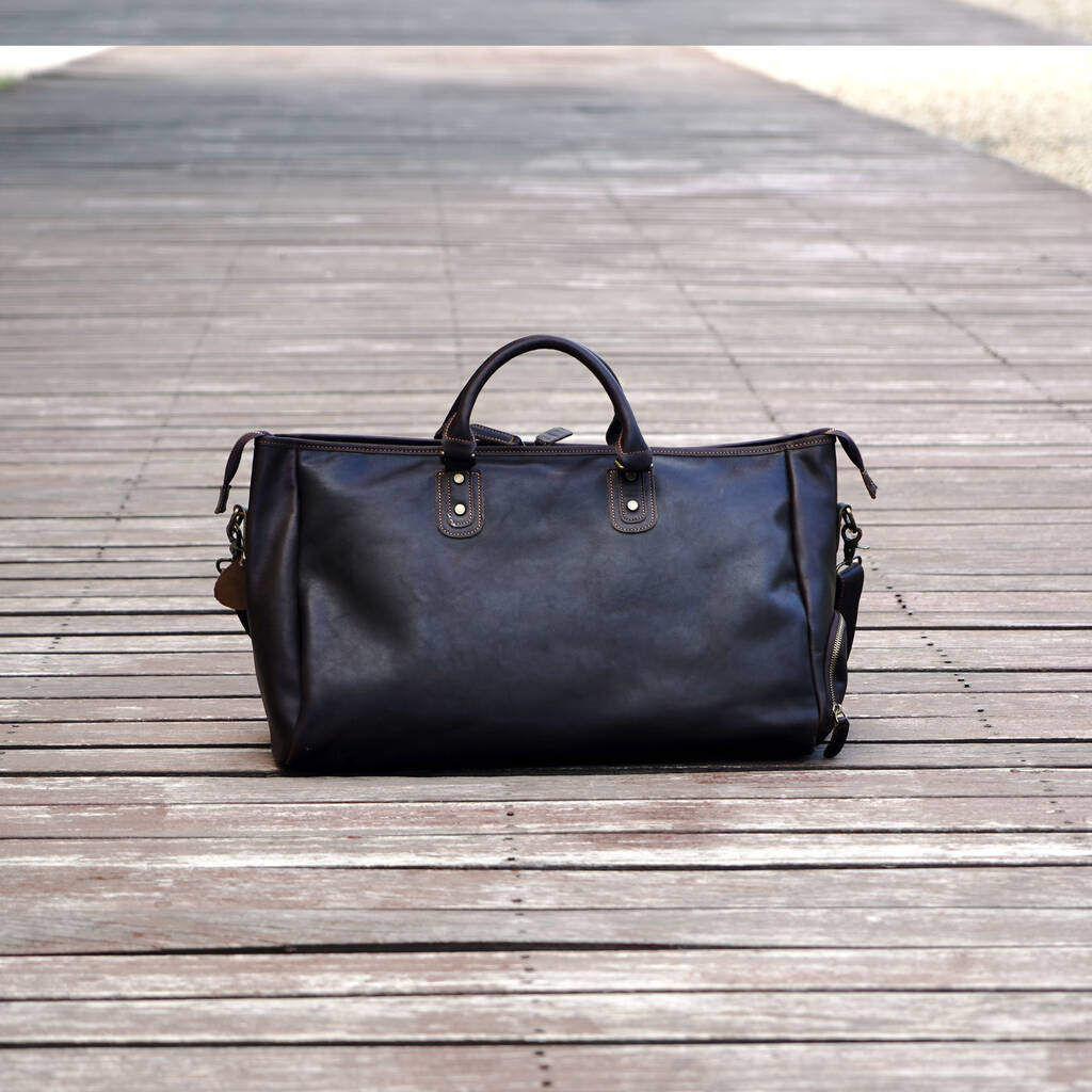 Genuine Leather Boot Bag By EAZO | notonthehighstreet.com