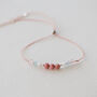In My Mum Era, Healthy Pregnancy Crystal Cord Bracelet, Mum To Be Gifts, thumbnail 4 of 7