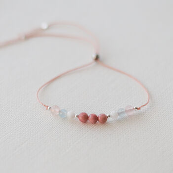 In My Mum Era, Healthy Pregnancy Crystal Cord Bracelet, Mum To Be Gifts, 4 of 7