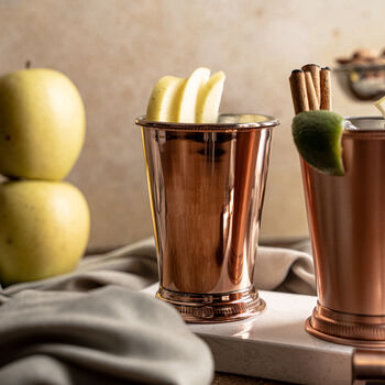 Handcrafted Copper Mint Julep Cup – 250ml, 3 of 8