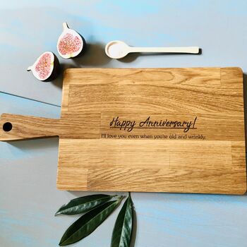 Personalised Gourmet Oak Prep And Serve Board, 2 of 4