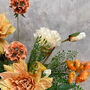 Apricot Elegance | Complete Artificial Flower Arrangement In Vase, thumbnail 4 of 4