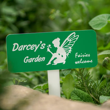 Personalised Magical Garden Sign, 6 of 7