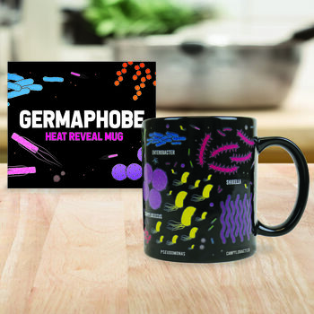 Germaphobe Bacteria Heat Reveal Mug, 2 of 2