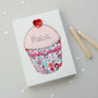 Personalised Cupcake Embroidered Notepad, thumbnail 2 of 4
