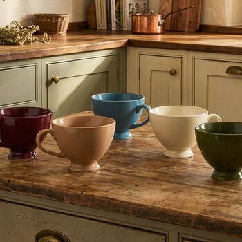 Father's Day Large Montmarte Coloured Mugs Gift, 3 of 8