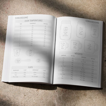 Personalised Recipe Book | Choice Of Covers, 3 of 9