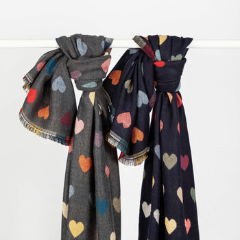 Love Hearts Winter Scarf, 3 of 11