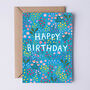 A Pack Of Four Floral Birthday Cards For Women, thumbnail 3 of 6