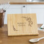 Personalised Mother's Day Recipe Book Stand, thumbnail 1 of 3