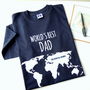 World's Best Daddy Personalised T Shirt, thumbnail 1 of 10