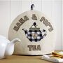 Personalised Tea Pot Cosy Gift For Couples, thumbnail 1 of 12
