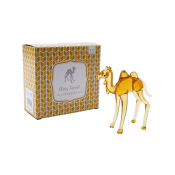 Glass Camel Figurine With Gift Box, 2 of 5
